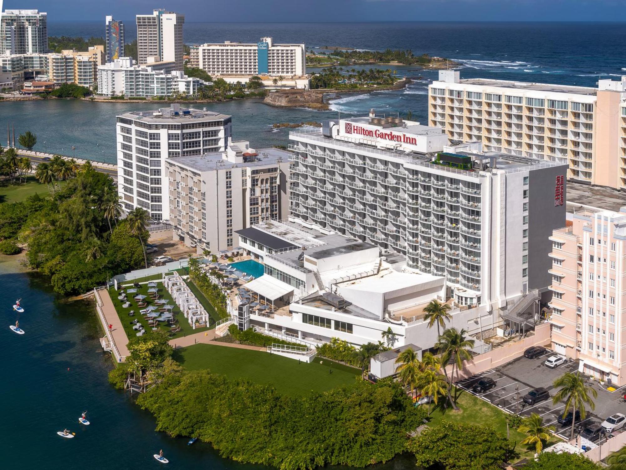Hilton Garden Inn San Juan Condado Bagian luar foto