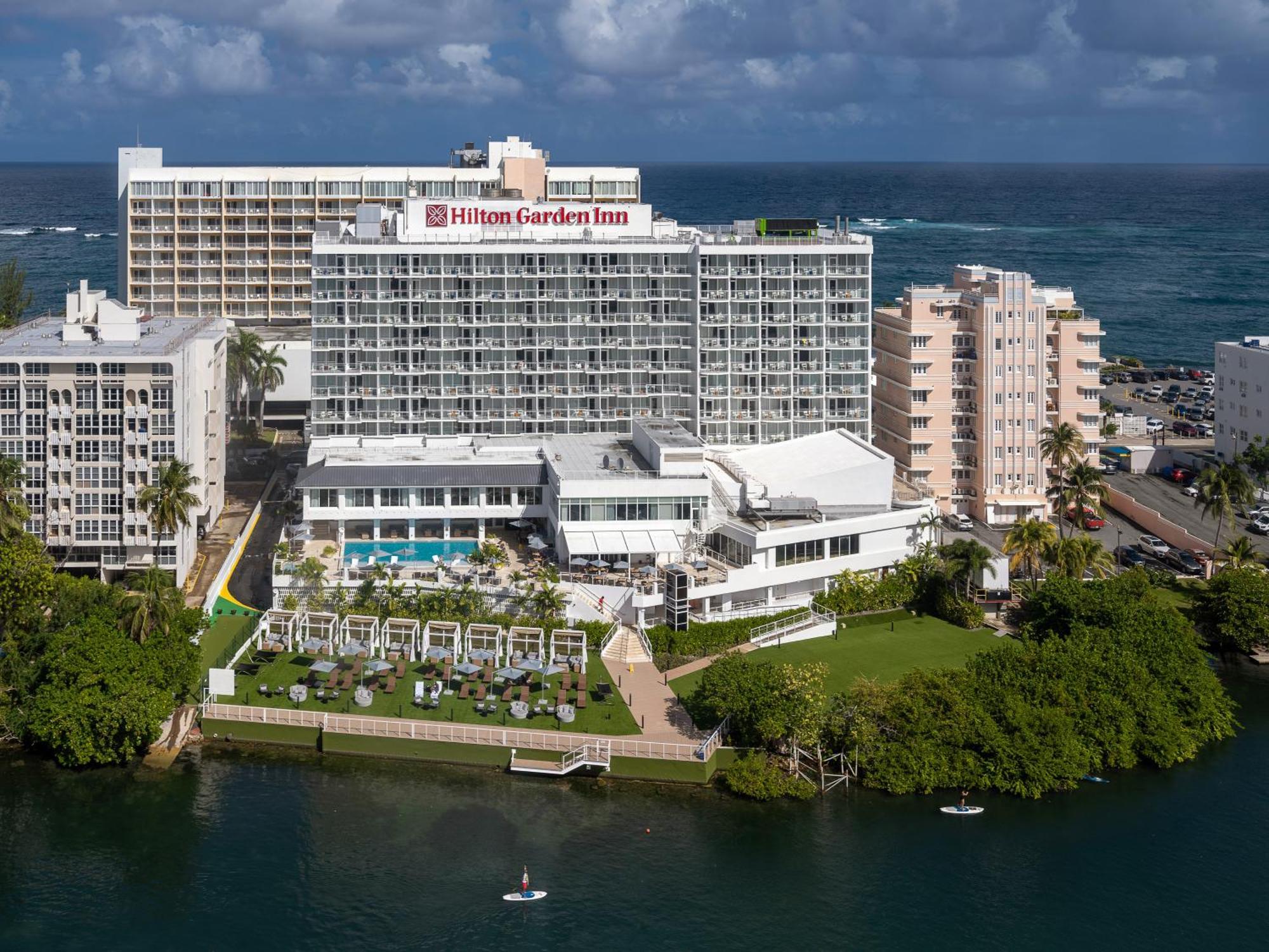Hilton Garden Inn San Juan Condado Bagian luar foto